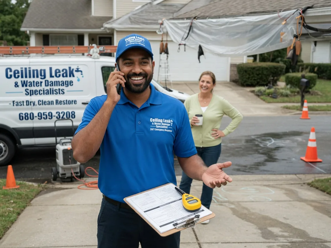 Ceiling Leak Cleanup Lake Placid, NY FAQs